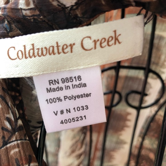 Coldwater Creek Sheer Vest - Picture 4 of 4